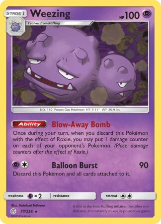 Weezing SM - Cosmic Eclipse 77/236