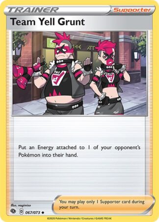 Team Yell Grunt Champion's Path 67/73