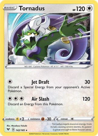 Tornadus SWSH04: Vivid Voltage 142/185
