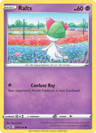 Ralts SWSH06: Chilling Reign 059/198