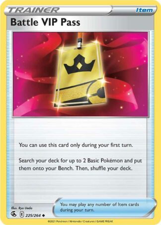 Battle VIP Pass SWSH08: Fusion Strike 225/264