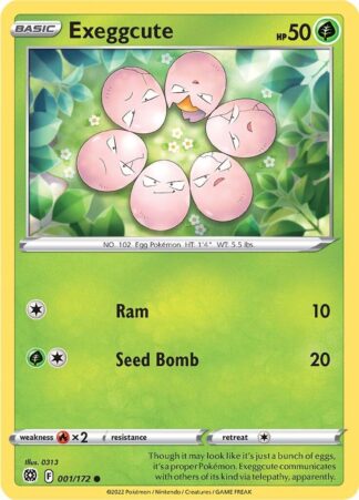 Exeggcute SWSH09: Brilliant Stars 001/172