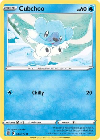 Cubchoo SWSH09: Brilliant Stars 042/172