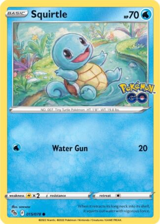 Squirtle Pokemon GO 015/078