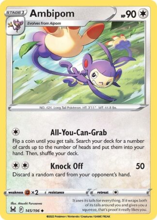 Ambipom SWSH11: Lost Origin 145/196