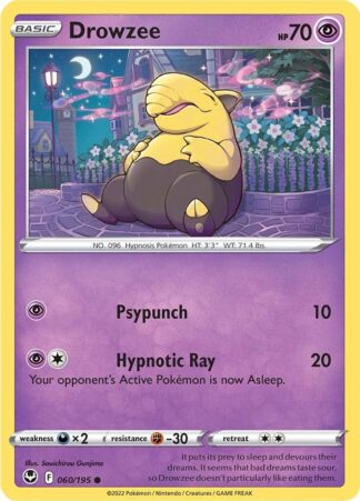 Drowzee SWSH12: Silver Tempest 060/195