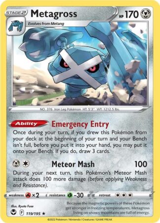 Metagross SWSH12: Silver Tempest 119/195