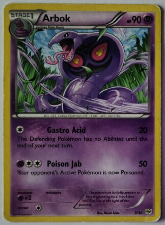 Arbok XY Trainer Kit: Sylveon & Noivern 3/30