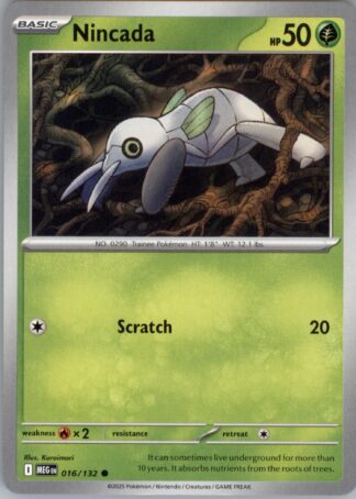 Nincada ME01: Mega Evolution 016/132