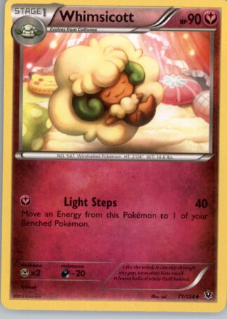 Whimsicott XY - Fates Collide 71/124