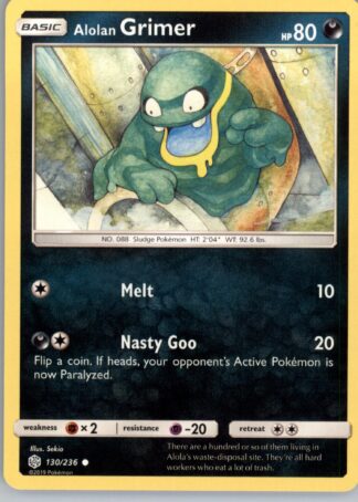 Alolan Grimer SM - Cosmic Eclipse 130/236