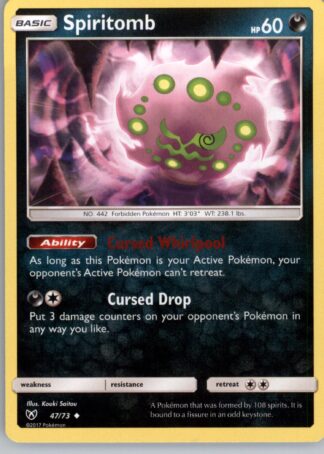 Spiritomb Shining Legends 47/73