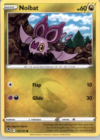 Noibat SWSH12: Silver Tempest 132/195