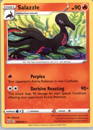 Salazzle SWSH05: Battle Styles 028/163