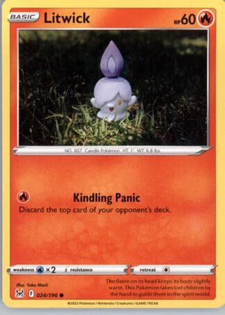 Litwick SWSH11: Lost Origin 024/196