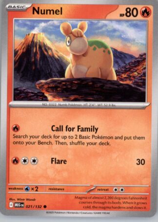 Numel ME01: Mega Evolution 021/132
