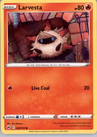 Larvesta SWSH: Crown Zenith 024/159