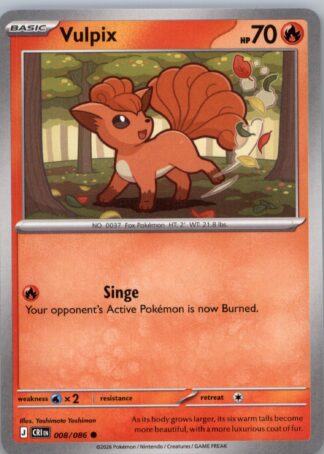Vulpix ME04: Chaos Rising 008/086