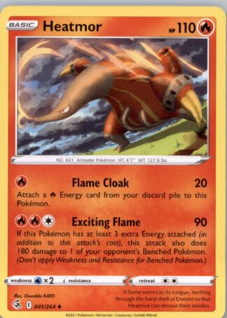 Heatmor SWSH08: Fusion Strike 041/264