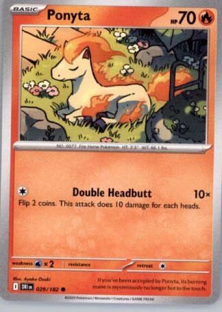 Ponyta SV10: Destined Rivals 029/182