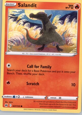 Salandit SWSH: Crown Zenith 027/159
