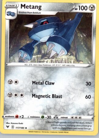 Metang SWSH04: Vivid Voltage 117/185