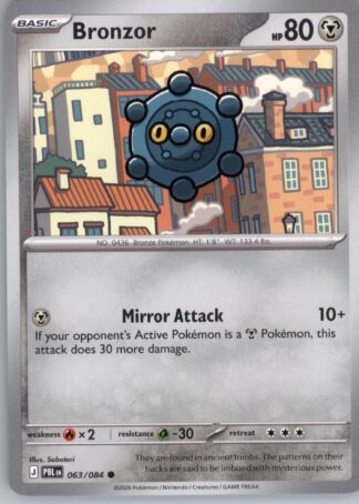 Bronzor ME05: Pitch Black 063/084