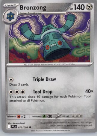 Bronzong ME02: Phantasmal Flames 072/094