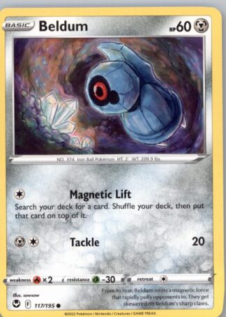 Beldum SWSH12: Silver Tempest 117/195
