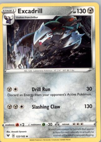 Excadrill SWSH04: Vivid Voltage 122/185