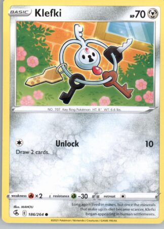 Klefki SWSH08: Fusion Strike 186/264 (Normal)