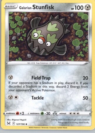 Galarian Stunfisk SWSH11: Lost Origin 127/196