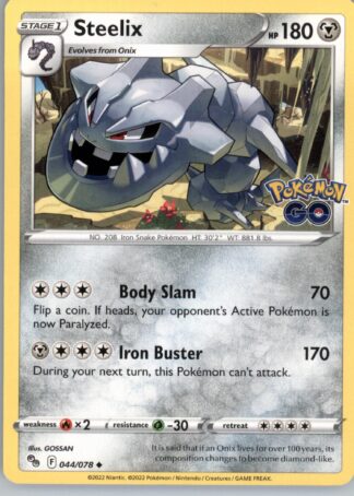 Steelix Pokemon GO 044/078