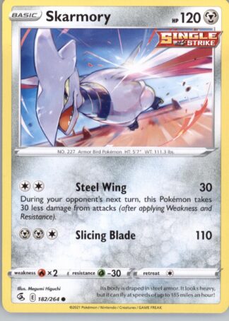 Skarmory SWSH08: Fusion Strike 182/264
