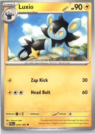 Luxio SV02: Paldea Evolved 070/193