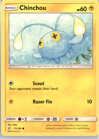 Chinchou SM - Cosmic Eclipse 71/236