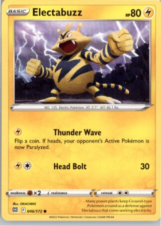 Electabuzz SWSH09: Brilliant Stars 046/172