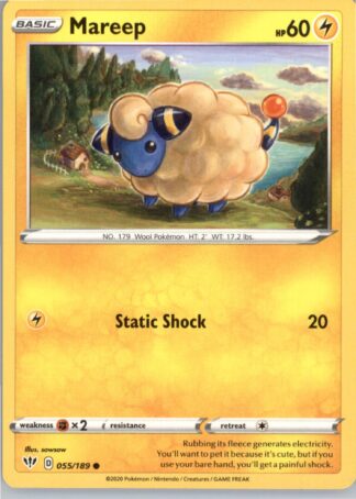 Mareep SWSH03: Darkness Ablaze 055/189