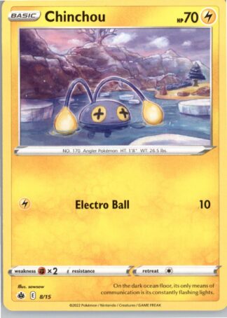 Chinchou McDonald's Promos 2022 008/015