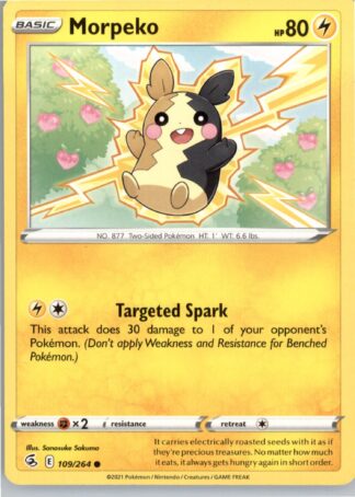 Morpeko (109) SWSH08: Fusion Strike 109/264