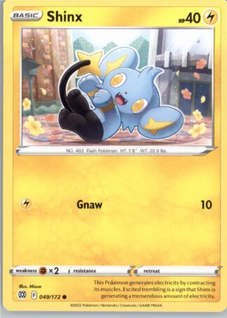 Shinx SWSH09: Brilliant Stars 049/172