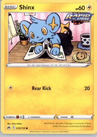 Shinx (39) SWSH: Crown Zenith 039/159 (Normal)