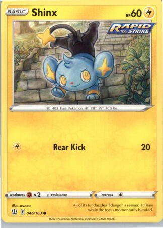 Shinx SWSH05: Battle Styles 046/163