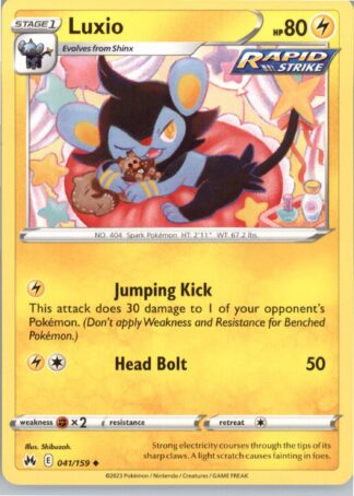 Luxio (41) SWSH: Crown Zenith 041/159