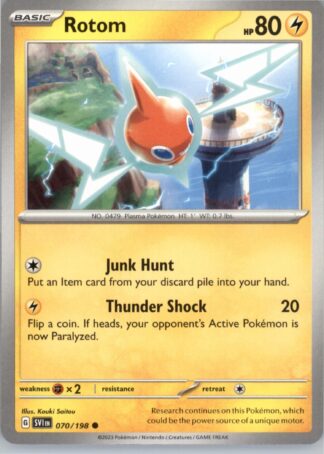 Rotom SV01: Scarlet & Violet Base Set 070/198