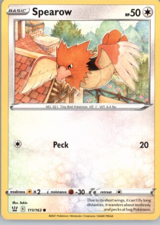 Spearow SWSH05: Battle Styles 111/163