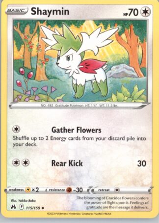 Shaymin SWSH: Crown Zenith 115/159