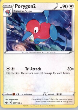 Porygon2 SWSH06: Chilling Reign 117/198