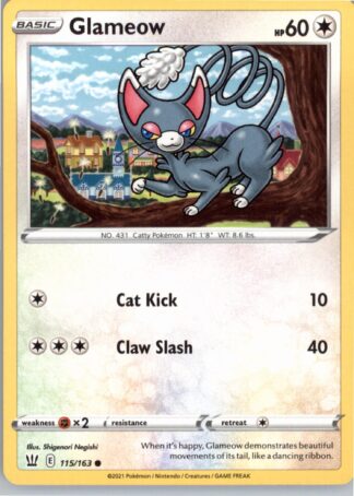 Glameow SWSH05: Battle Styles 115/163