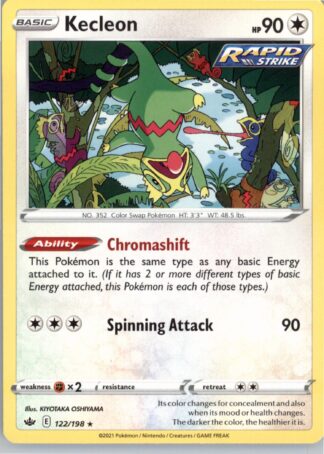 Kecleon SWSH06: Chilling Reign 122/198